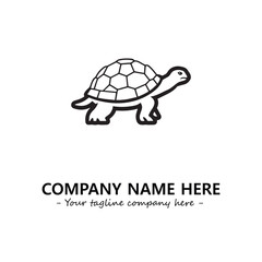 Turtle logo design vector illustration