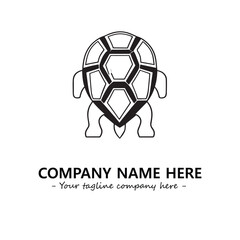 Obraz premium Turtle logo design vector illustration