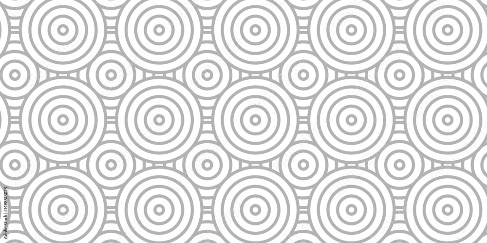 Poster overlapping creative diamond circle abstract white and gray pattern background with waves texture. g