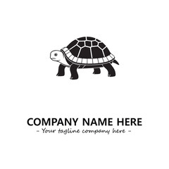 Turtle logo design vector illustration