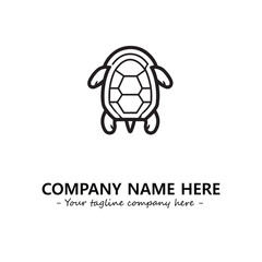 Turtle logo design vector illustration