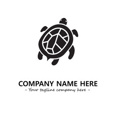 Turtle logo design vector illustration