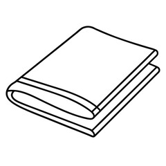 open book isolated on white background