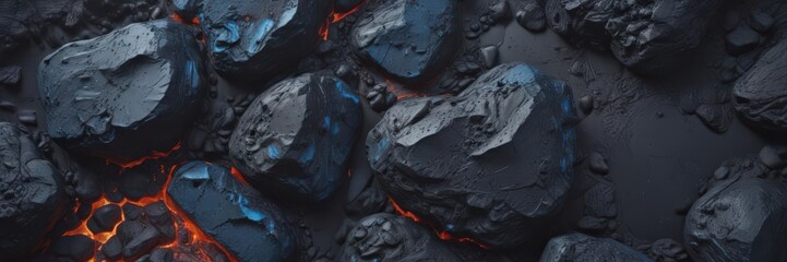 Blue lava stone, abstract background, rich texture, organic shapes  , organic, pattern, ocean