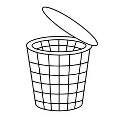 trash can vector