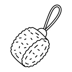 vector illustration of an apple