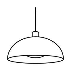 Obraz premium restaurant cloche isolated on white background