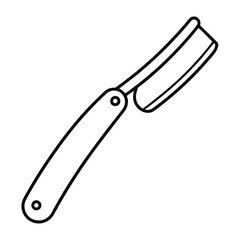 knife isolated on white background