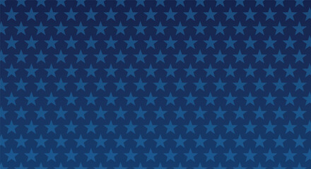 Star Pattern, Transparent white stars on blue background