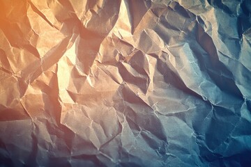 Crumpled paper texture