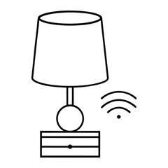 illustration of a lamp