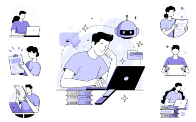 productivity illustrations