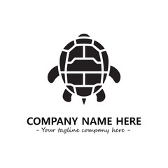 Obraz premium Turtle logo design vector illustration