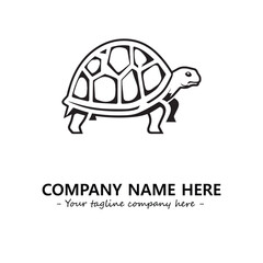 Turtle logo design vector illustration