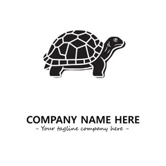 Turtle logo design vector illustration