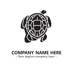 Turtle logo design vector illustration
