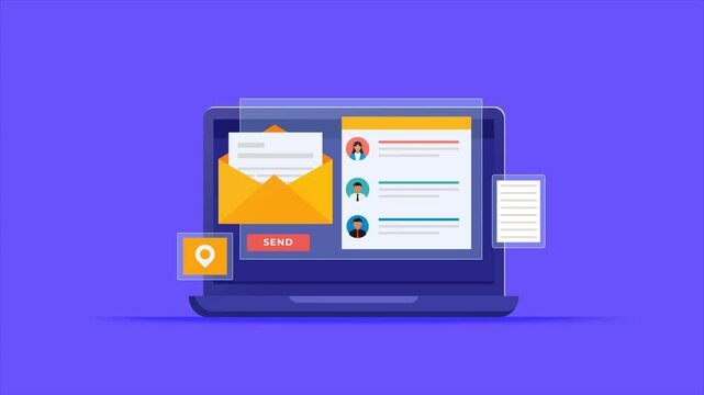 Contact List. Email Delivery Network Infrastructure