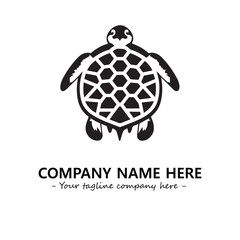 Obraz premium Turtle logo design vector illustration