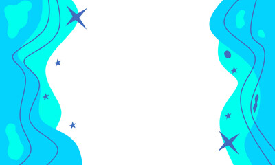 abstract blue background with place for text