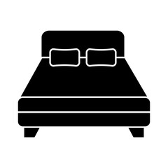 Bed Icon Glyph