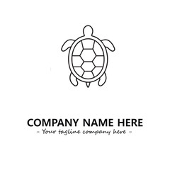 Obraz premium Turtle logo design vector illustration