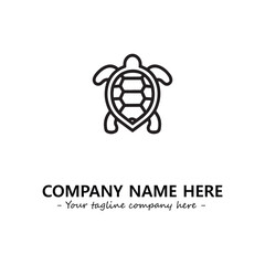 Fototapeta premium Turtle logo design vector illustration