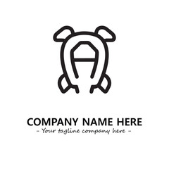 Turtle logo design vector illustration