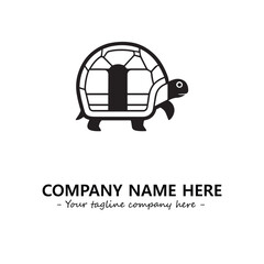 Turtle logo design vector illustration