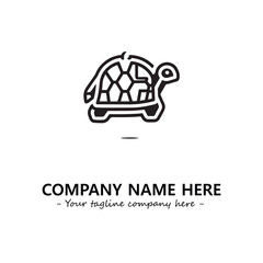 Turtle logo design vector illustration