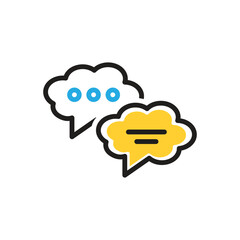 Multi color icon for dialogue