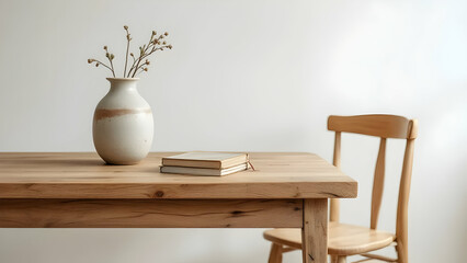 table with flowers