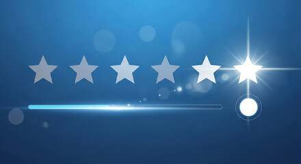 Rating stars and ranking with customer experience and feedback