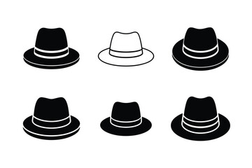 classic homburg hat front view fashion icon