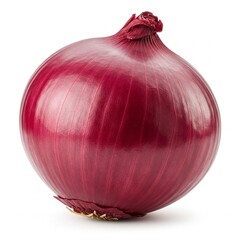 red onion  on white