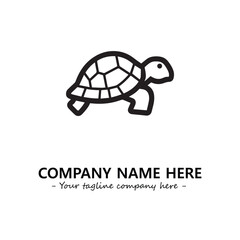 Turtle logo design vector illustration