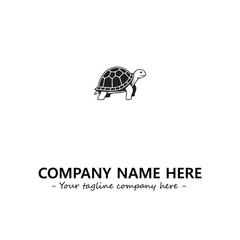 Turtle logo design vector illustration