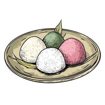 a set of Japanese moji 