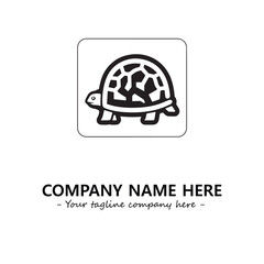 Turtle logo design vector illustration
