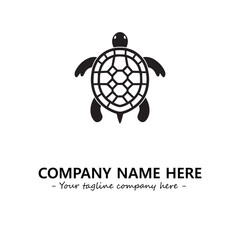 Turtle logo design vector illustration