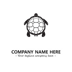 Obraz premium Turtle logo design vector illustration