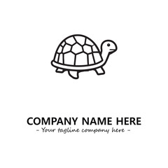 Turtle logo design vector illustration