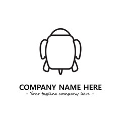 Turtle logo design vector illustration