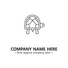 Turtle logo design vector illustration