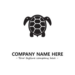 Obraz premium Turtle logo design vector illustration