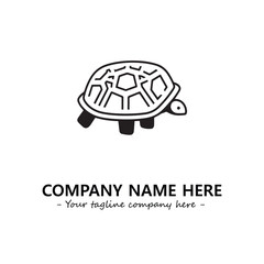 Turtle logo design vector illustration