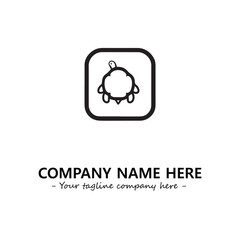 Turtle logo design vector illustration
