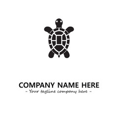 Turtle logo design vector illustration
