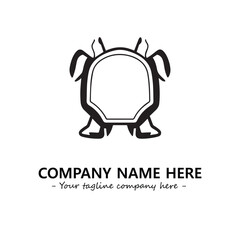 Turtle logo design vector illustration