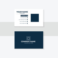 Business card design template, Clean professional business card template, visiting card, business card template.
