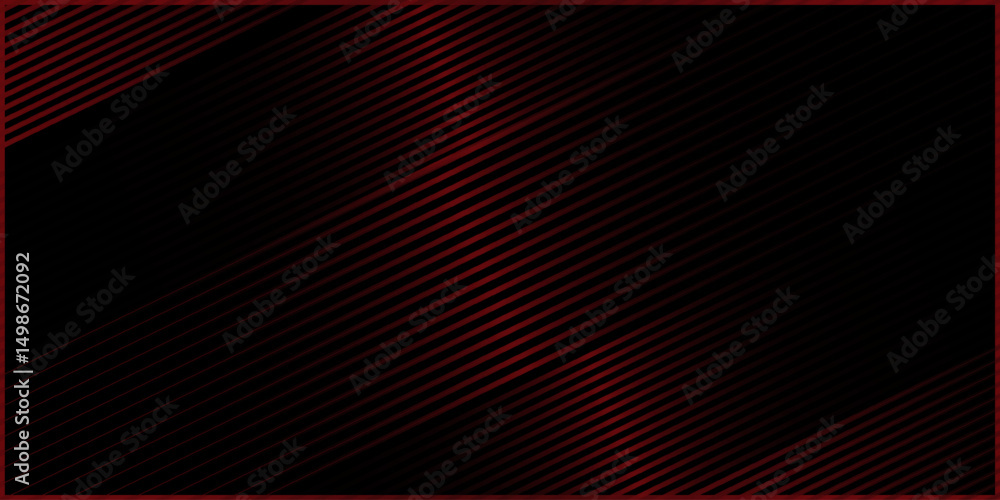 Poster abstract black and red stripes line gradient background for backdrop or presentation